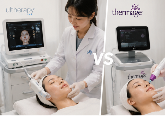 Ultherapy vs Thermage in Korea: Which Skin Tightening Treatment is Right for You?